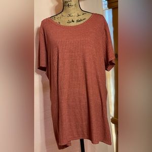 NWT Torrid Ribbed Short Sleeve Tee 4X